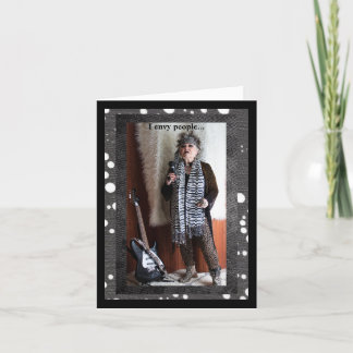 Cartão Envelhecimento Humorístico - Aniversário Gracioso