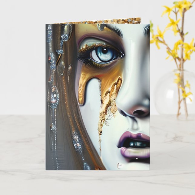 Cartão Enviando Um Pouco Do Seu Caminho (Flor Amarela)