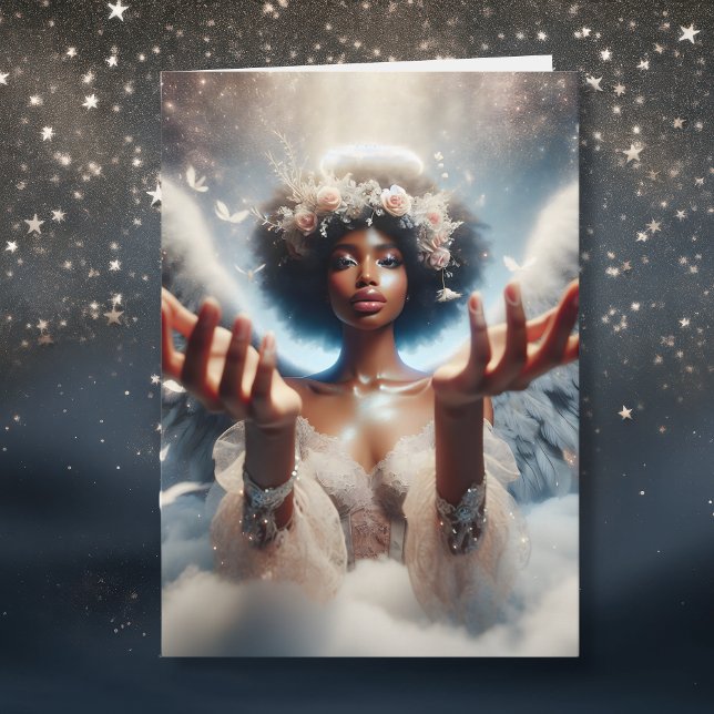 Cartão Enviando Vibrações de Cura em Sua Direção (Criador carregado)