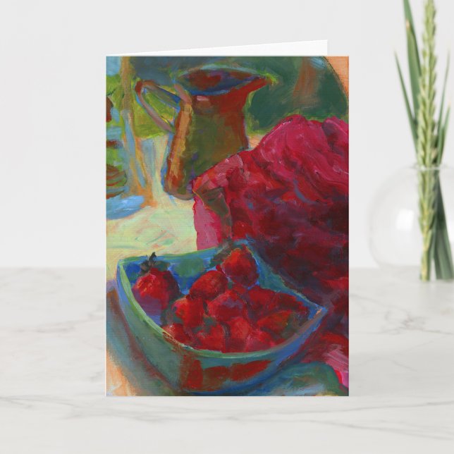 Cartão Envie Sua Obra de Arte | Transforme Pintura Person (Frente)