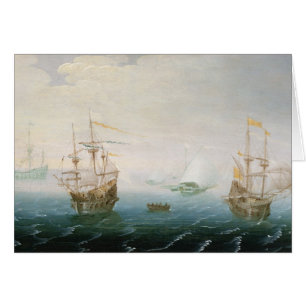 Cartão Envio em mares tormentosos