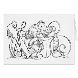 Cartão Envolvendo presentes