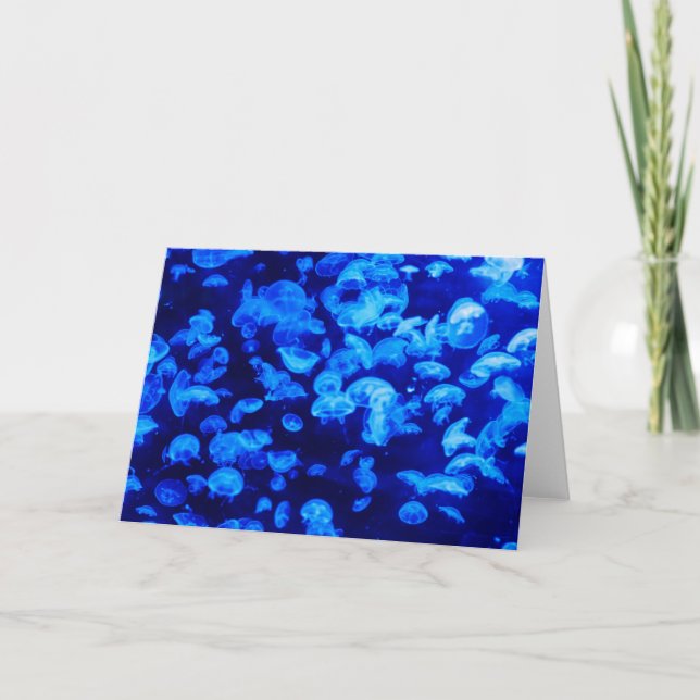 Cartão Enxame de medusa (Frente)