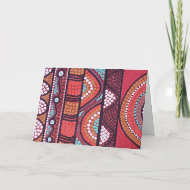 Cartão Eora Corroboree (Frente)