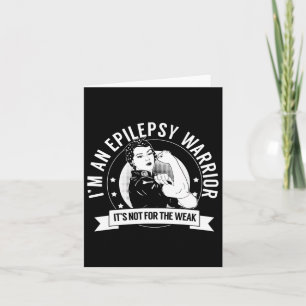 Cartão Epilepsy Warrior Nftw - Consciência da Epilepsia