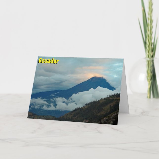 Cartão Equador (Frente)
