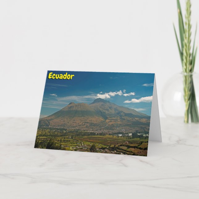 Cartão Equador (Frente)