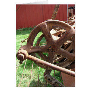 Cartão Equipamento de Fazenda antigo