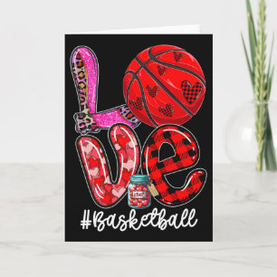 Cartão Equipamento de Jogador de Bysketbyll do Dia dos Na