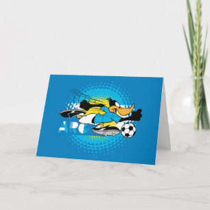 Cartão Equipe Argentina de Futebol Gráfico do DAFFY DUCK™