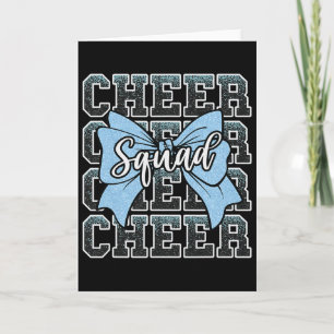 Cartão Equipe de Animação Divertida Cheerleader Esporte A