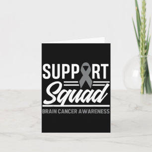 Cartão Equipe de Apoio Tumor Cerebral Apoio Câncer Cerebr