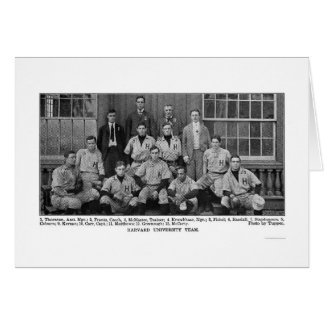 Cartão Equipe de Beisebol de Harvard 1904