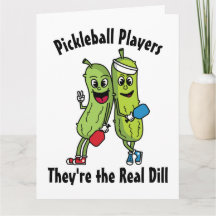 Equipe de Jogadores de Pickleball em Cartoons