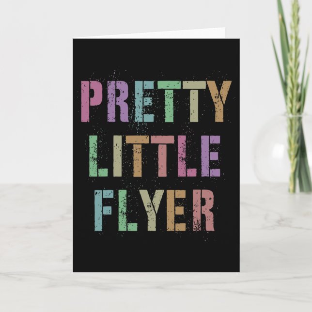 Cartão Equipe de Líderes de Torcida Pretty Little Flyer C (Frente)