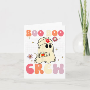 Cartão Equipe Groovy Boo Boo Enfermeira Fantasma Engraçad