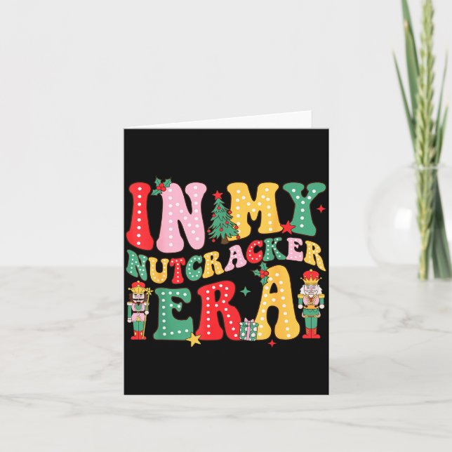 Cartão Equipe Nk Nutcracker Na Minha Era Nutcracker Natal (Frente)