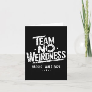 Cartão Equipe Walz 2024 Sem Estranhos Funny Kamala Tim Wa