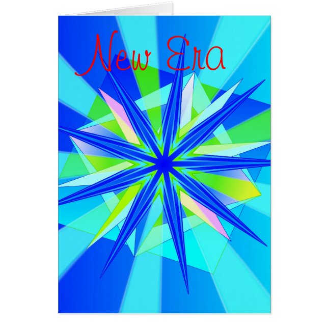 Cartão Era nova (Frente)