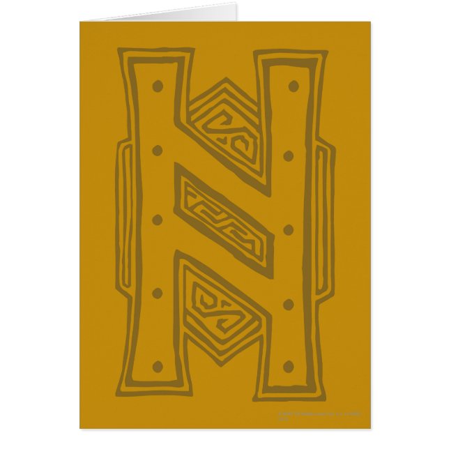 Cartão Erebor - H Symbol (Frente)