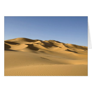 Cartão Erg Awbari, deserto do Saara, Fezzan, Líbia. 5