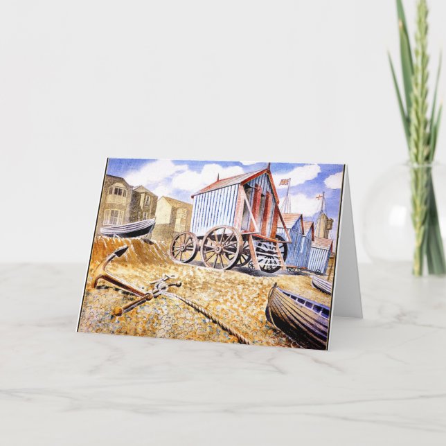 Cartão Eric Ravilious - Adelburgh (Frente)