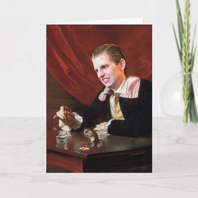 Cartão Eric Trump Customizable Anniversary card (Frente)