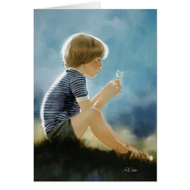 Cartão Erik & Dandelion (Frente)