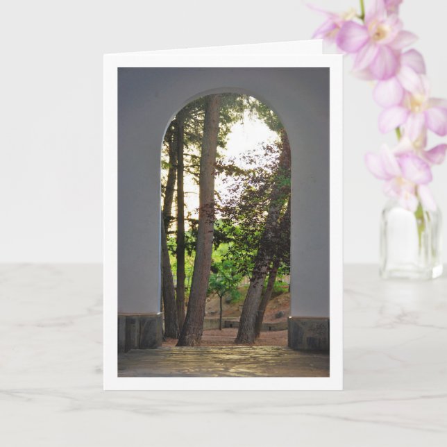 Cartão Ermita Sant Vicent Ferrer de Llíria (Orquídea)