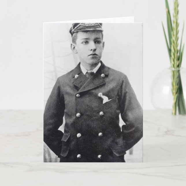 Cartão Ernest Shackleton (Frente)