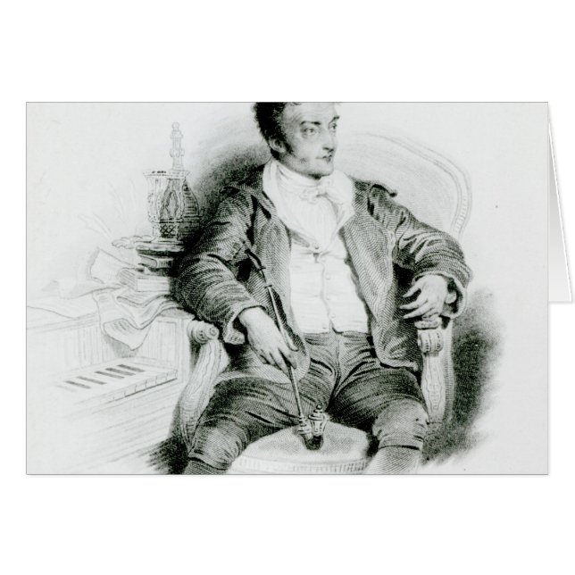 Cartão Ernst Theodor Amadeus Hoffmann (Frente Horizontal)