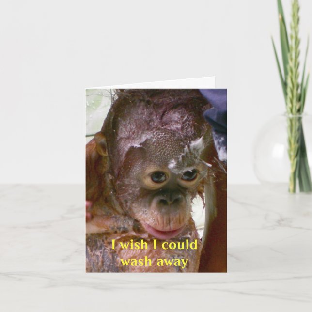 Cartão Erros, sinto muito (Frente)