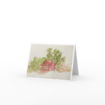 Esboço original em aquarela