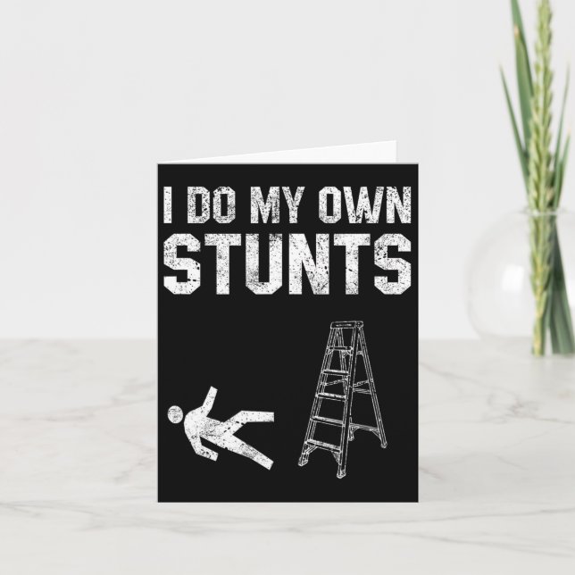 Cartão Escada Diversão Daqui Quebrada Mão Ossada Ficar Be (Frente)