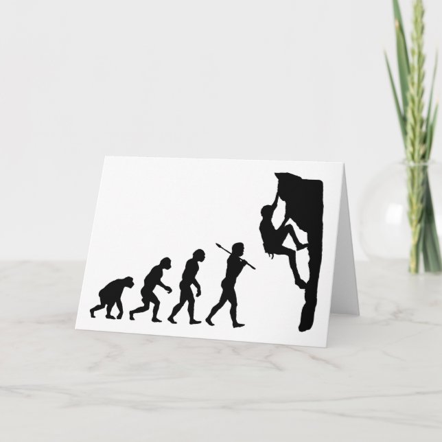 Cartão Escalada de Rock (Frente)