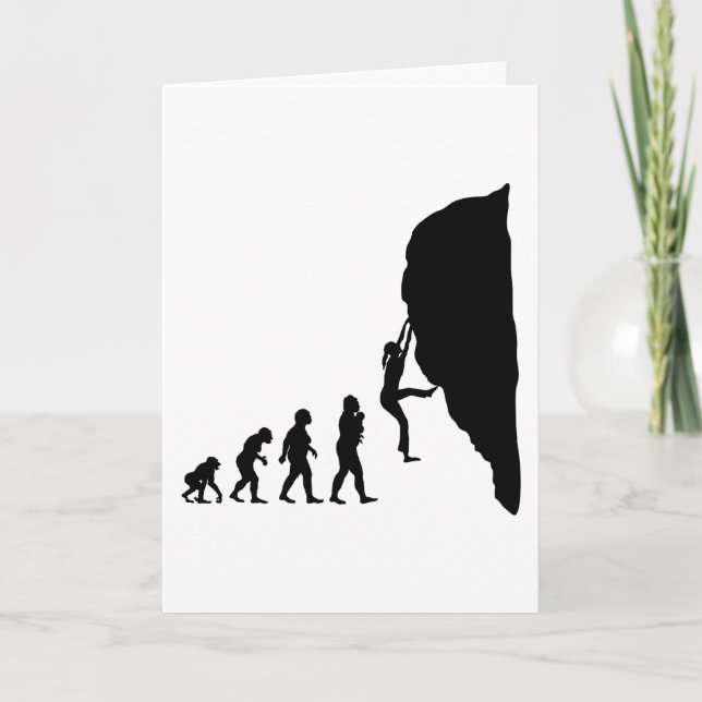 Cartão Escalada de Rock (Frente)