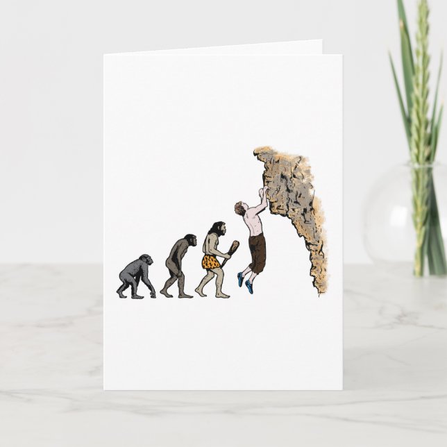 Cartão Escalada de Rock (Frente)