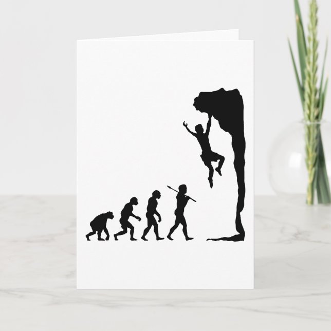 Cartão Escalada de Rock (Frente)