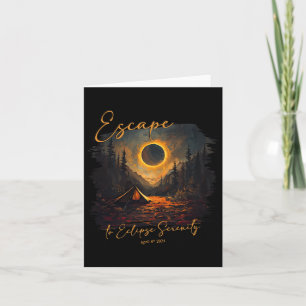 Cartão Escape Total De Camisa Eclipse Solar Para Eclipse