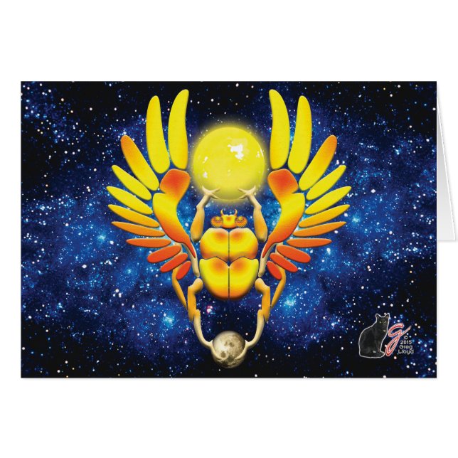 Cartão Escaravelho (Frente Horizontal)