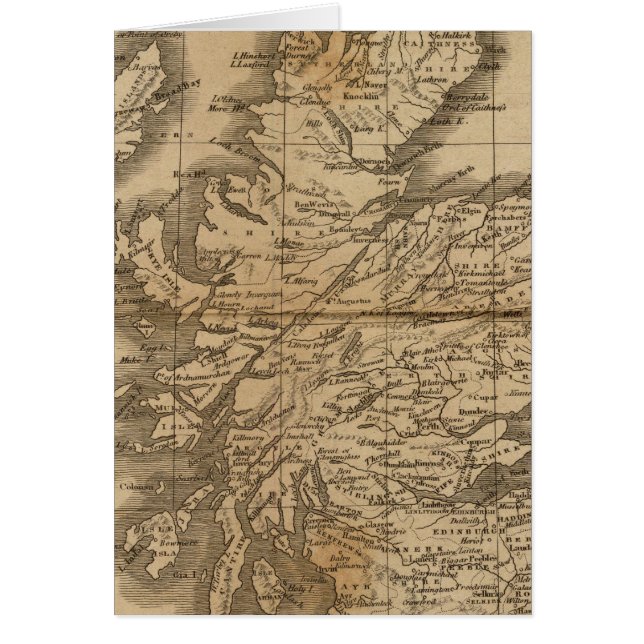 Cartão Escócia 8 (Frente)