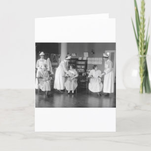 Cartão Escola de Enfermagem, início dos anos 1900