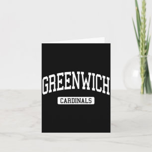 Cartão Escola de ensino médio de Greenwich hs greenwich c