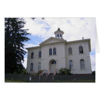 Cartão Escola dos Pássaros de Alfred Hitchcock