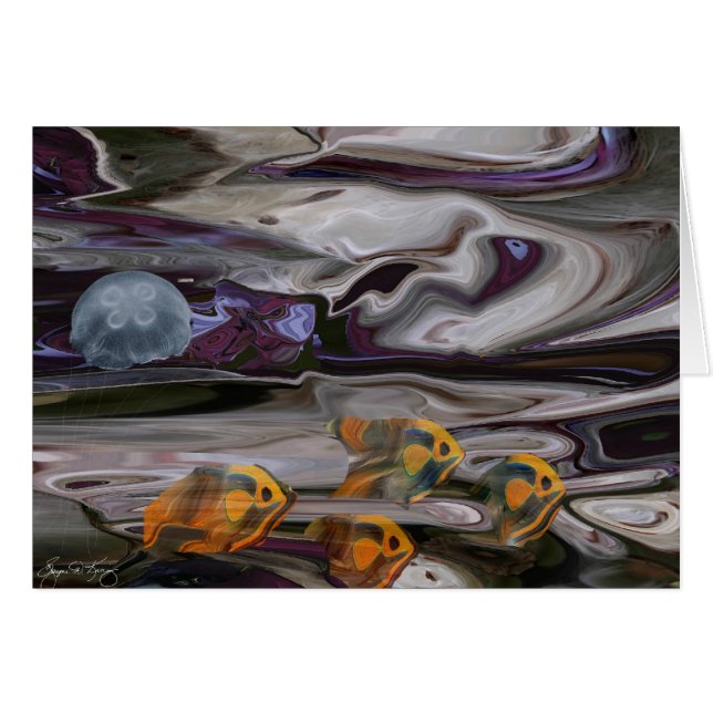 Cartão Escola-o-Peixes (Frente Horizontal)