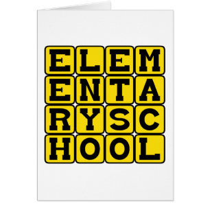 Cartão Escola primária, Escola gramatical