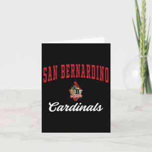 Cartão Escola Secundária de San Bernardino Cardinals C3