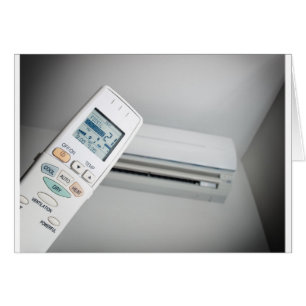 Cartão Escolha do condicionamento de ar
