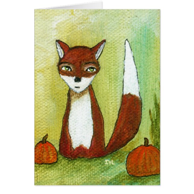 Cartão Escolhas do fazer, arte abstracta lunática do Fox (Frente)