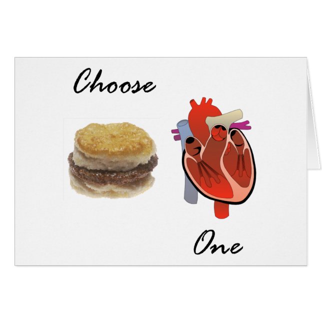 Cartão Escolher um (Frente horizontal)